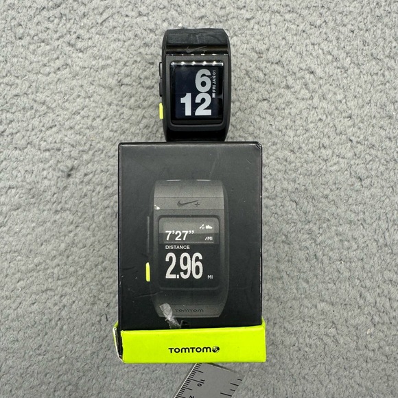 Nike Watch Black Volt Unisex Size SportWatch 2.2.0 SportWatch - Picture 2 of 16